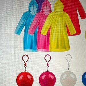 Waterproof Hooded Rain Poncho